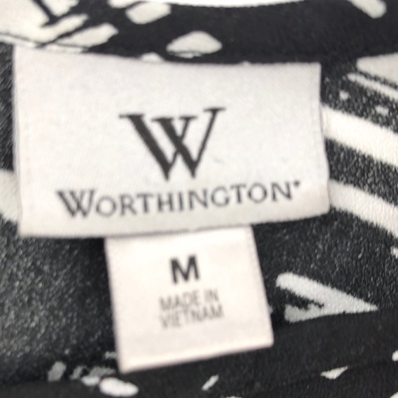 Worthington women's cap sleeve blouse - Picture 4 of 4